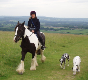 Riding on Harting Down